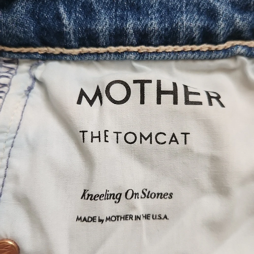 Mother The Tomcat Kneeling On Stones Button Fly Jeans - Picture 3 of 10